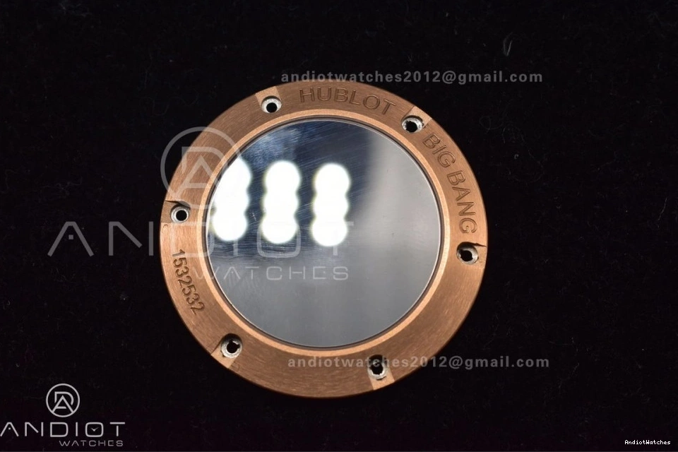 Edition Rubber RG 894 Bang Big 1:1 NewStyle A Hublot ZF Skeleton on Unico Blue Best Blue Strap Dial 1025